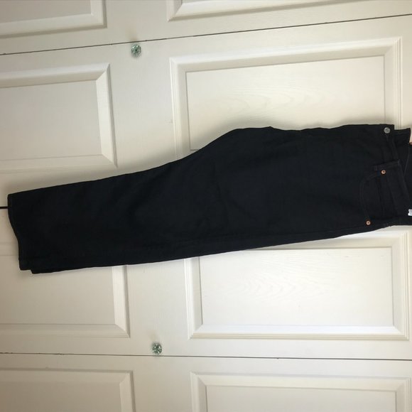 Levi's 505 Black Men's Jeans Regular Fit - Picture 8 of 13